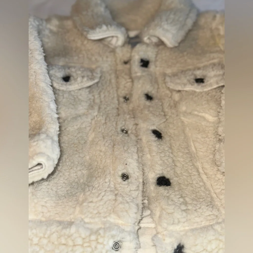 Carter's Cream Sherpa Jacket - Picture 4 of 9